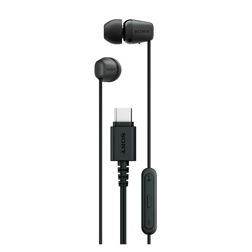 image 1 of SONY IN EAR Black wired USB C