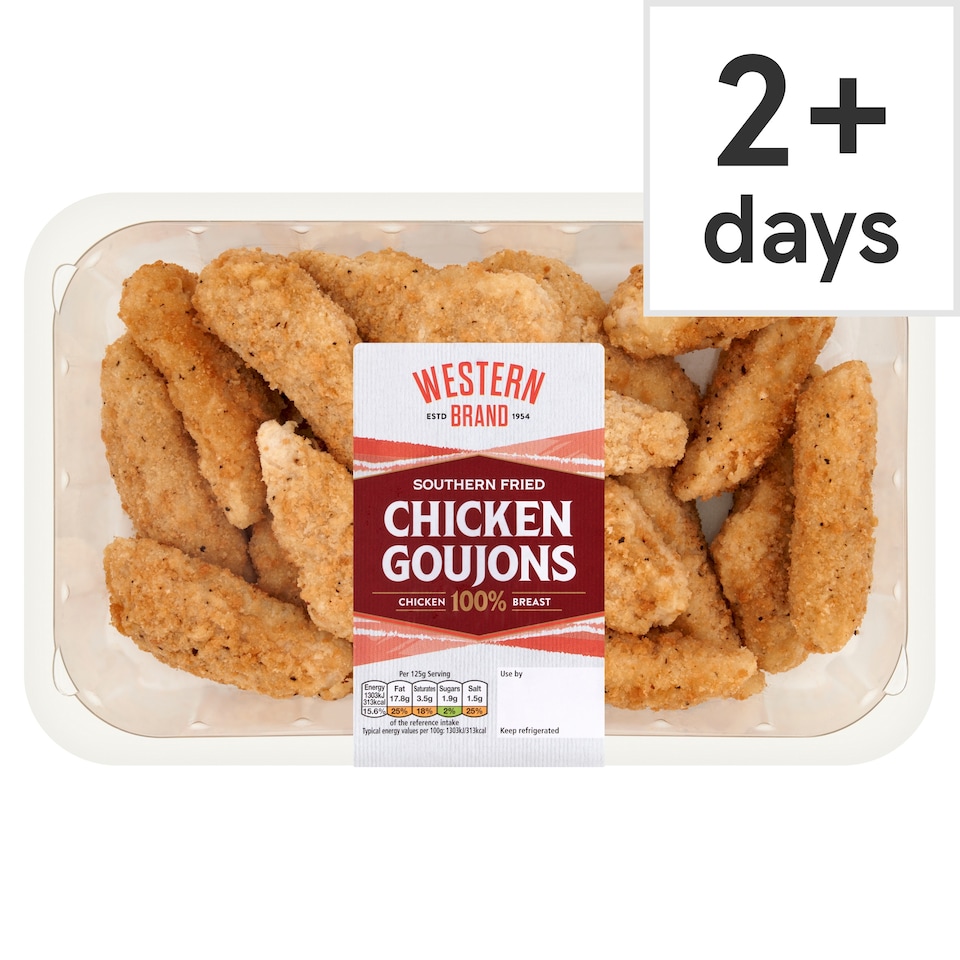 Western Brand Southern Fried Chicken Goujons 700g 