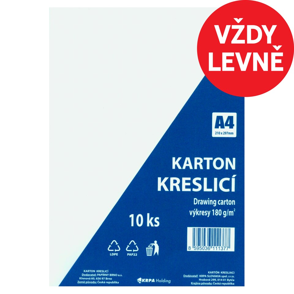 Krpa Drawing Papers A4 10 Sheets