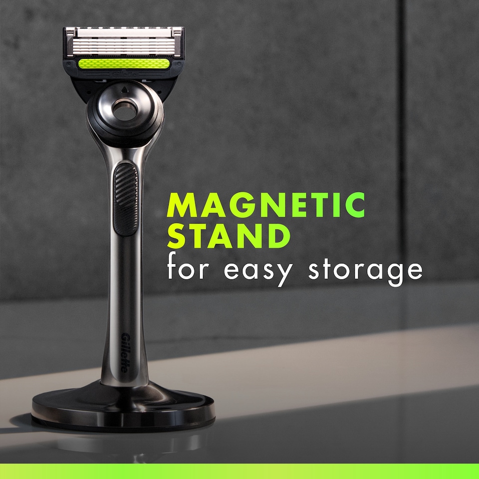 image 1 of Gillette Labs Champions League Razor, Stand & Gel Giftset