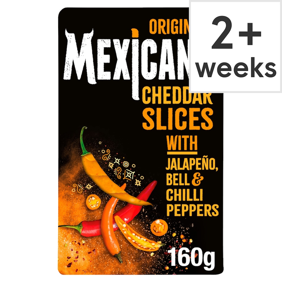 Mexicana Hot Cheddar Cheese Slices 160 G