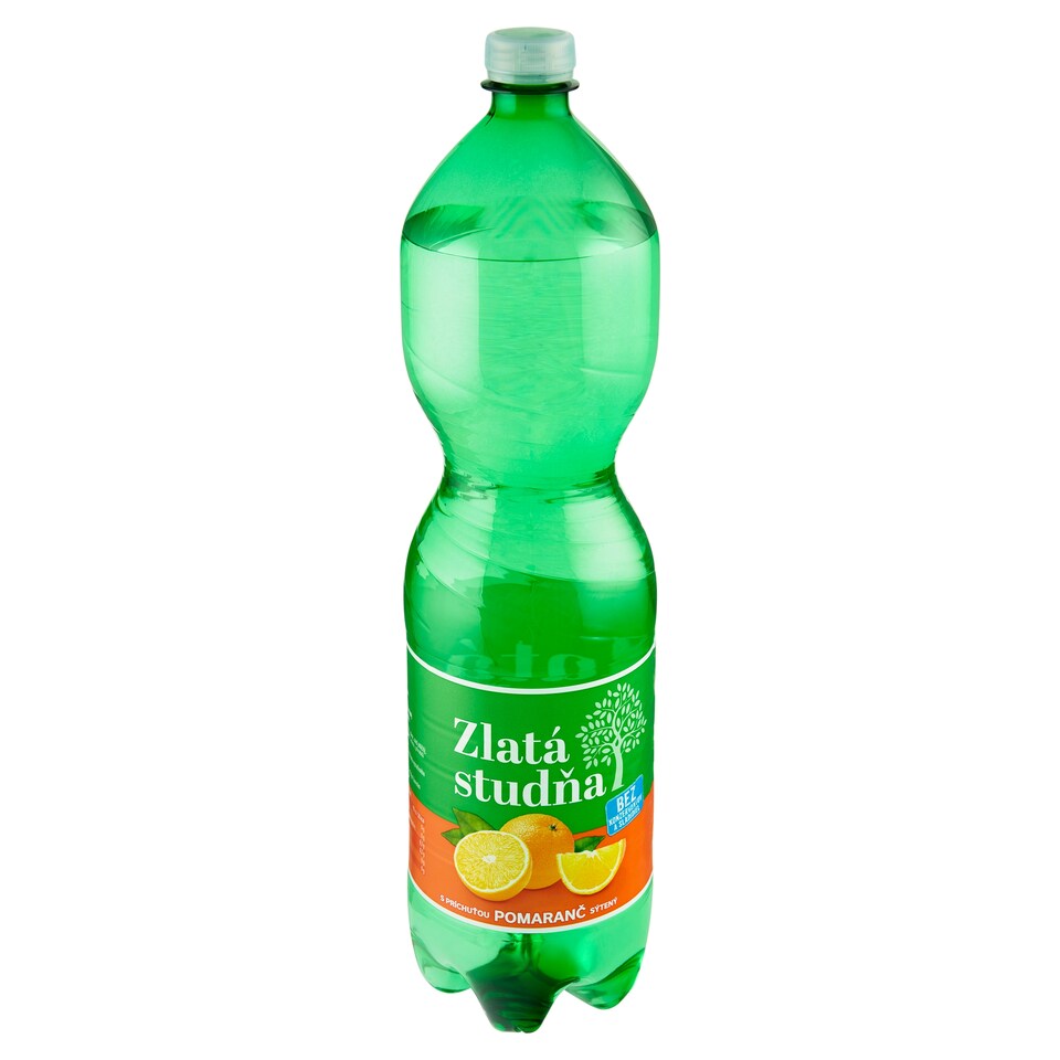 image 1 of Zlatá Studňa Carbonated Orange Flavor 1.5 L