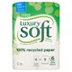 image 1 of Tesco Luxury Soft 100% Recycled Toilet Tissue 6 long Rolls