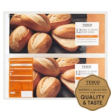 Tesco Homebake Petit Pains 12 Pack