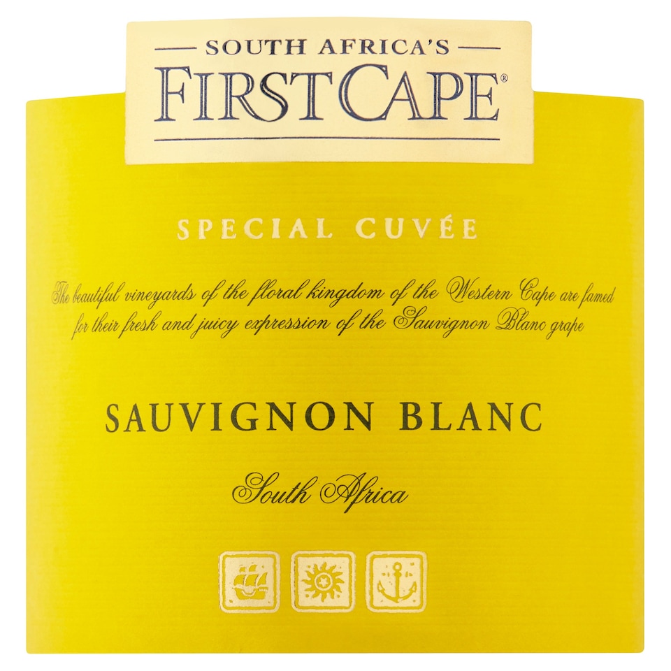 image 1 of First Cape Special Cuvee Sauvignon 75Cl