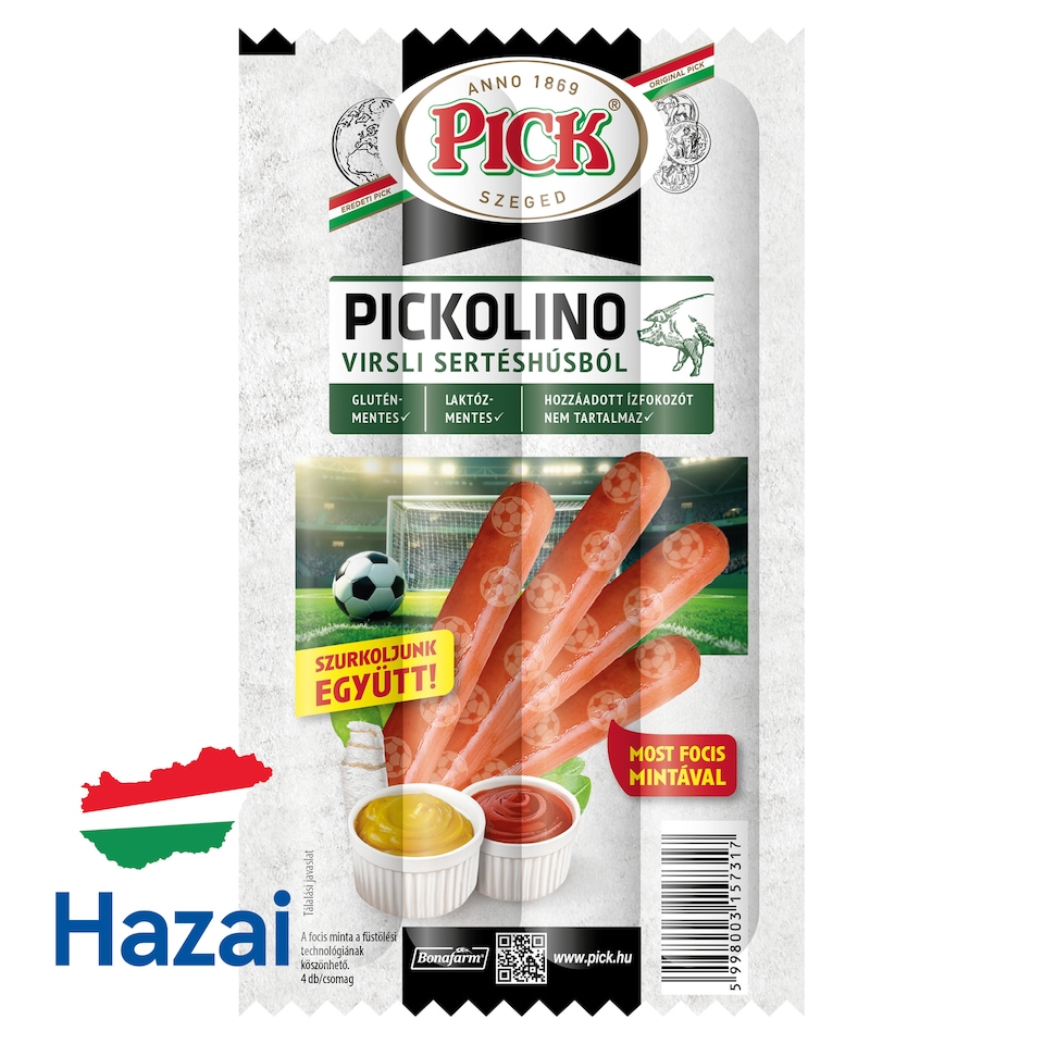PICK Pickolino virsli sertéshúsból 140 g 