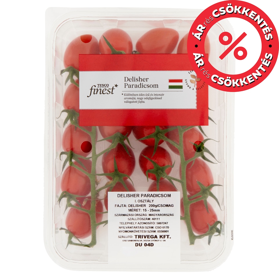 Tesco Finest Delisher paradicsom 200 g