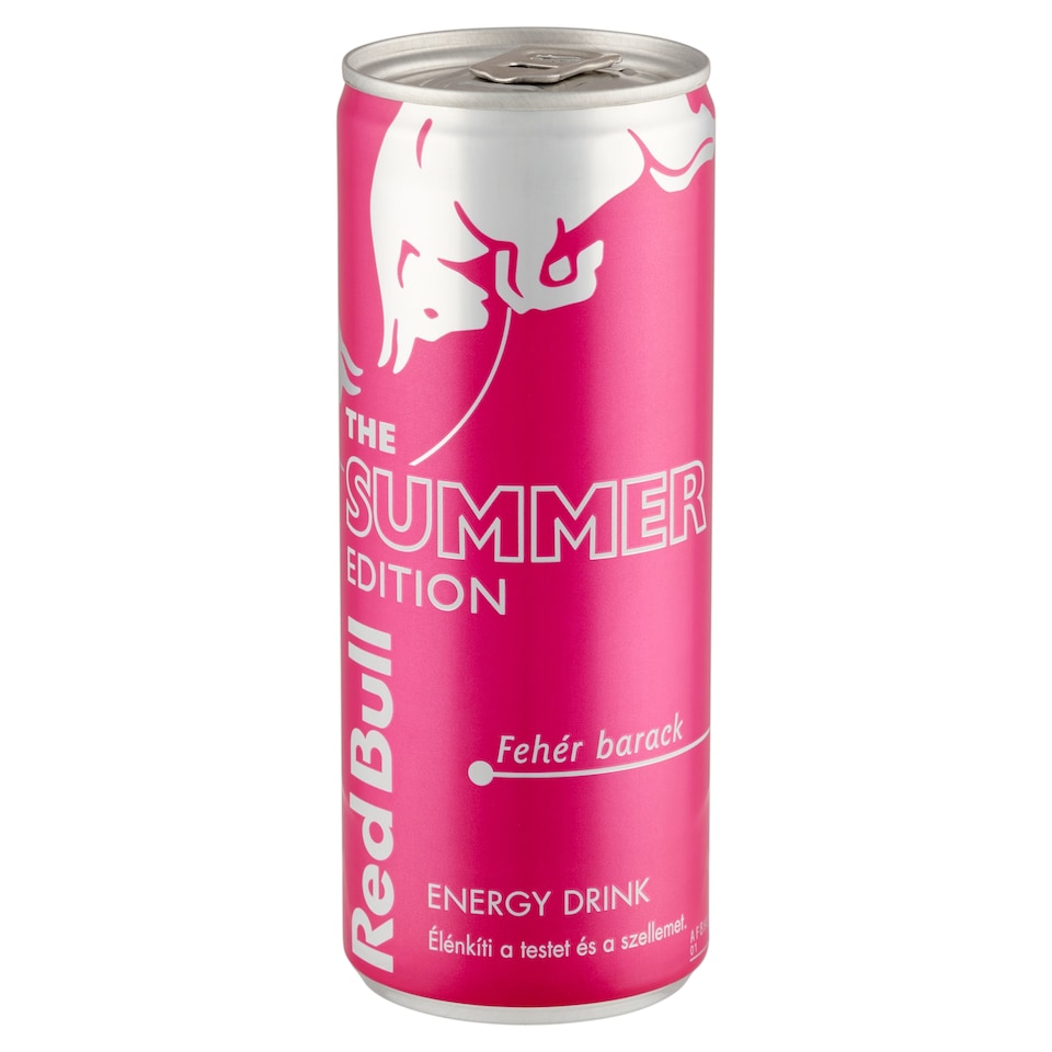 Red Bull The Summer Editon energiaital fehér barack ízesítéssel 250 ml