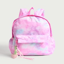 F&F Girls Tie Dye Backpack in Pink