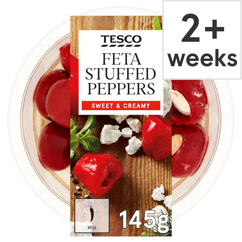 Tesco Feta Stuffed Pepper 145G