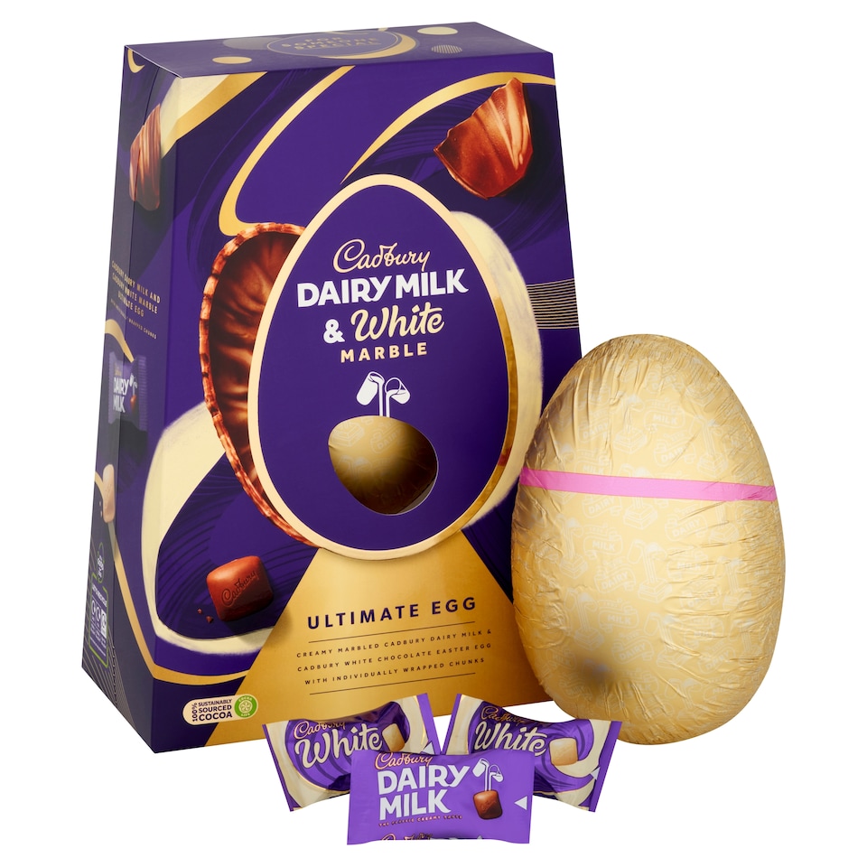 image 1 of Cadbury Marble Ultimate Easter Egg 372g