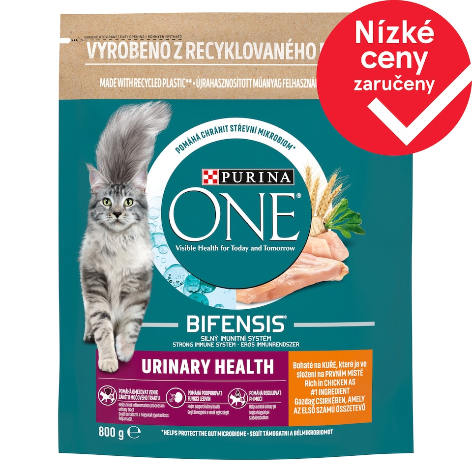 PURINA ONE Urinary Health bohaté na kuře 800g