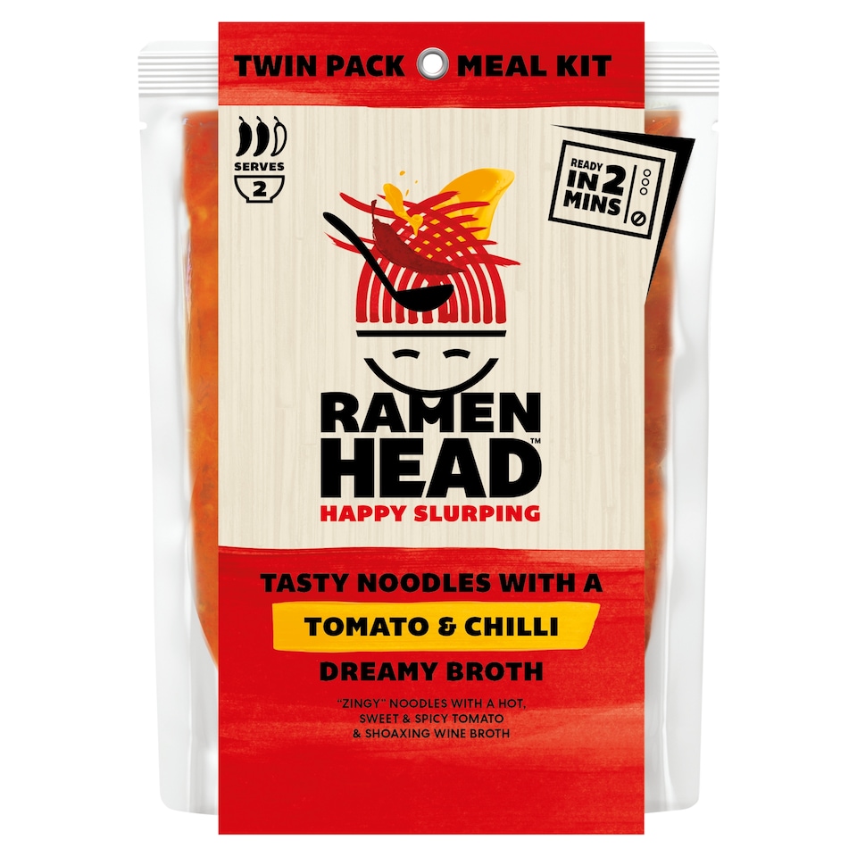 Ramenhead Tomato & Chilli Noodle & Broth 450g