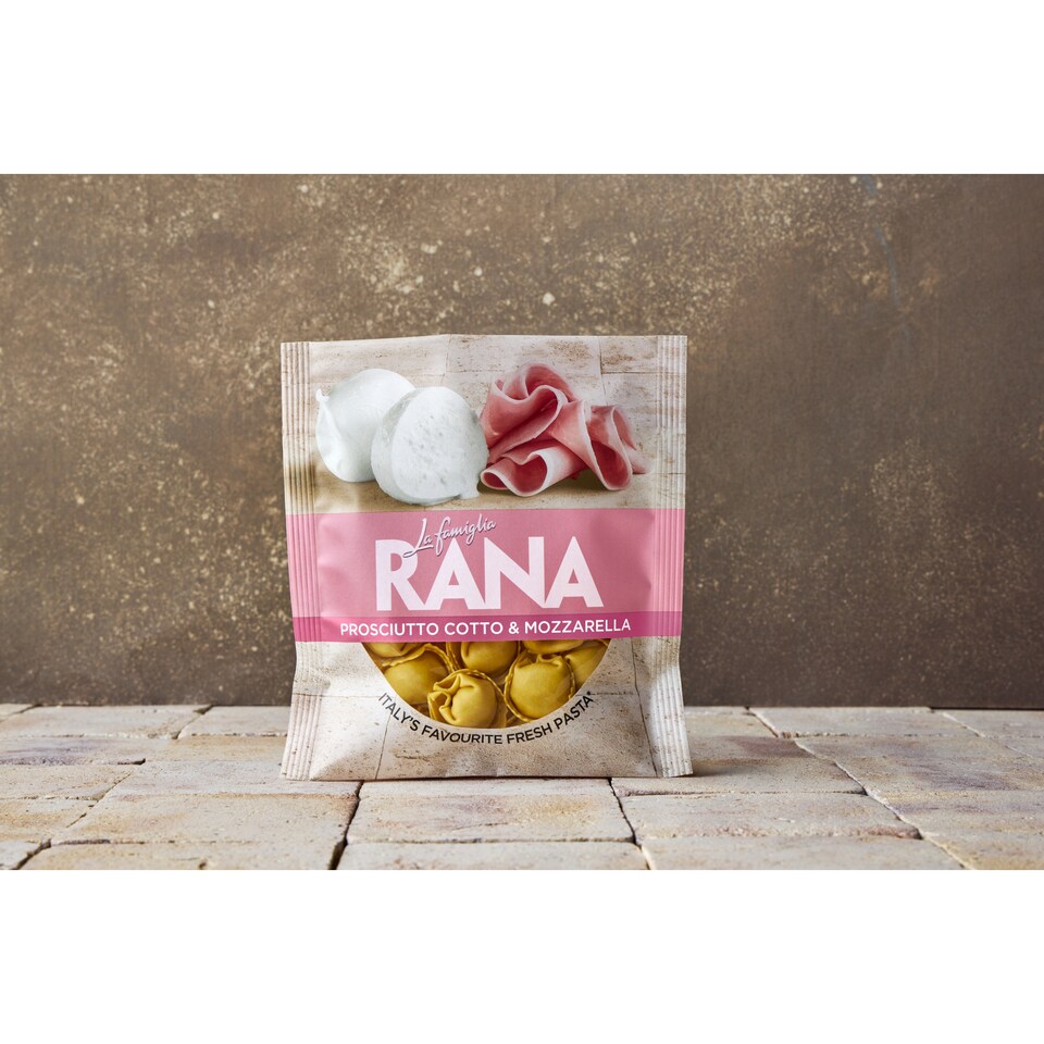 image 1 of La Famiglia Rana Prosciutto & Mozzarella Tortelloni 250G