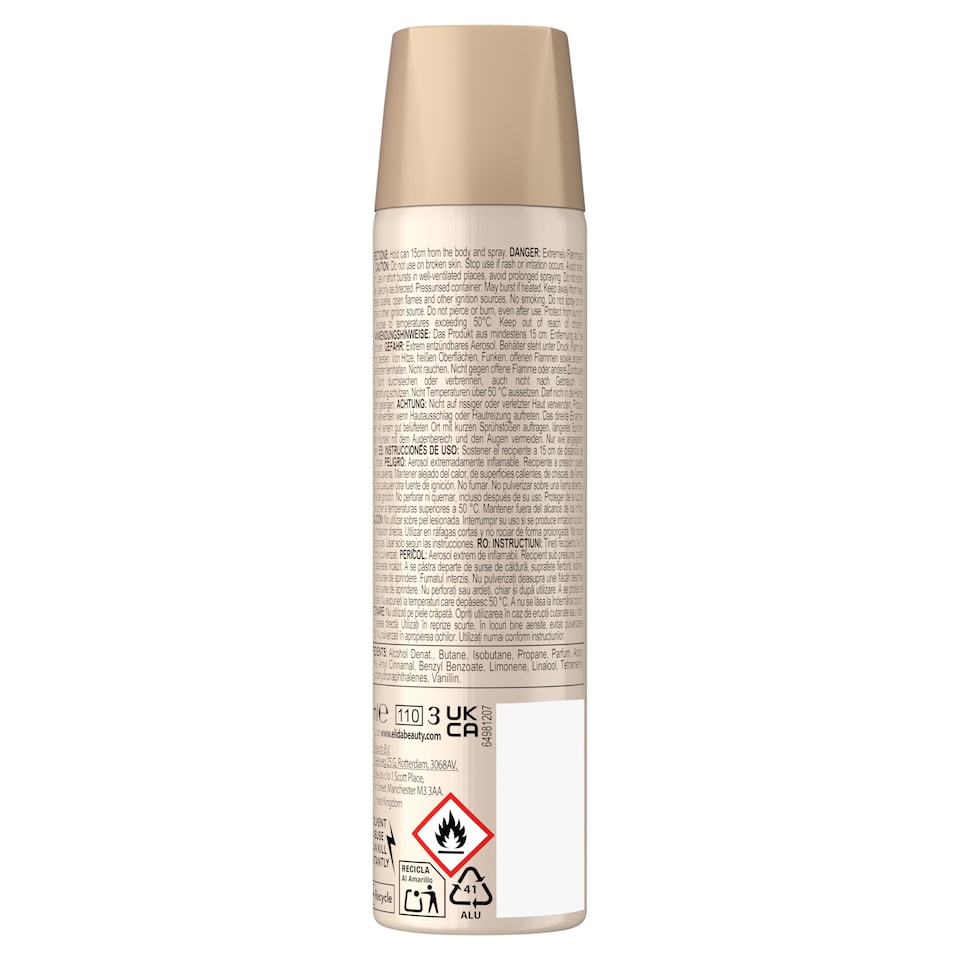 image 1 of Impulse Vanilla Kisses Body Spray 75ml