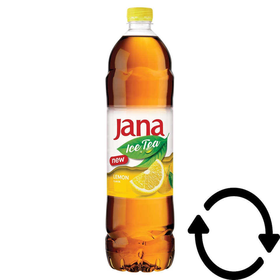 Jana energiaszegény szénsavmentes üdítőital tea kivonattal, citrom ízével 1,5 l