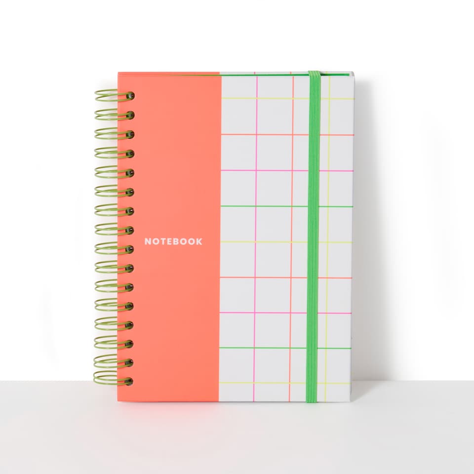image 1 of Paperchase Neon A5 Notebook
