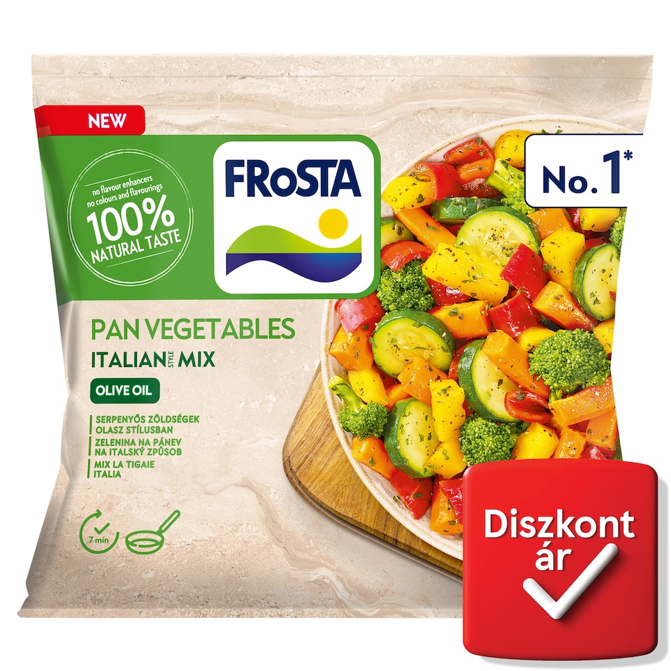 FRoSTA Quick Frozen Italian Style Mix Pan Vegetables 400 g