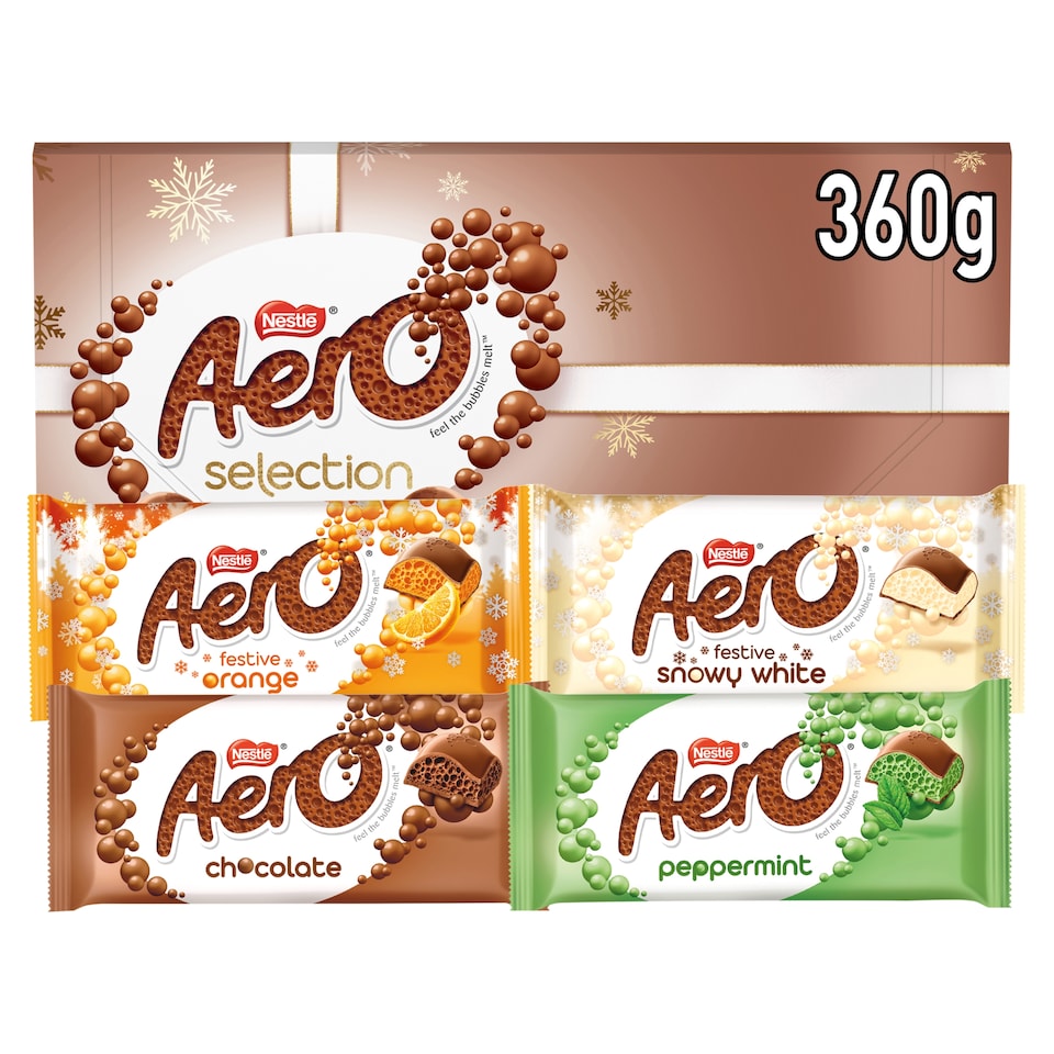 image 1 of Aero Chocolate Festive Selection Box 360g