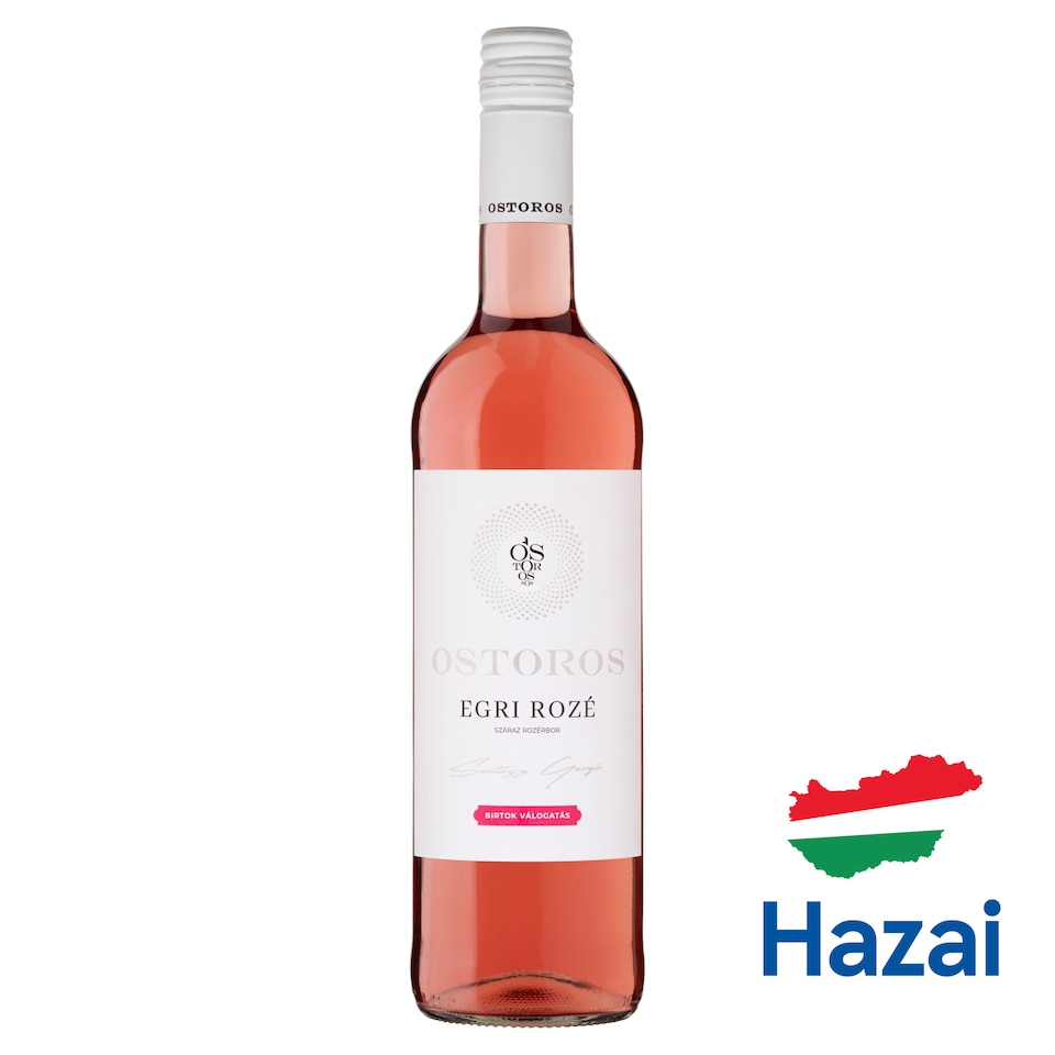 Ostorosbor Egri Rozé classicus száraz rozébor 12% 750 ml 1. kép