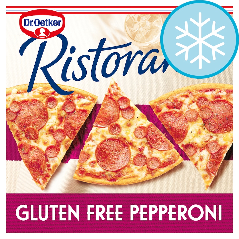 image 1 of Dr. Oetker Ristorante Gluten Free Pepperoni-Salame Pizza 332g