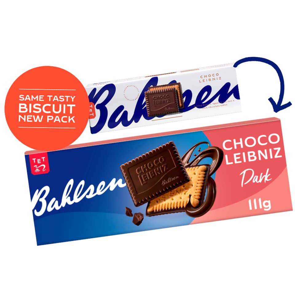 image 1 of Bahlsen Choco Leibniz Dark Chocolate Biscuits 111g