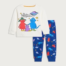 The Smeds and The Smoos Pure Cotton Pyjama Set in Cream