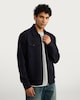 image 1 of The F&F Edit Cotton Rich Pocket Detail Shacket in Navy