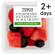 Tesco Watermelon Strawberry & Black Grape 220G