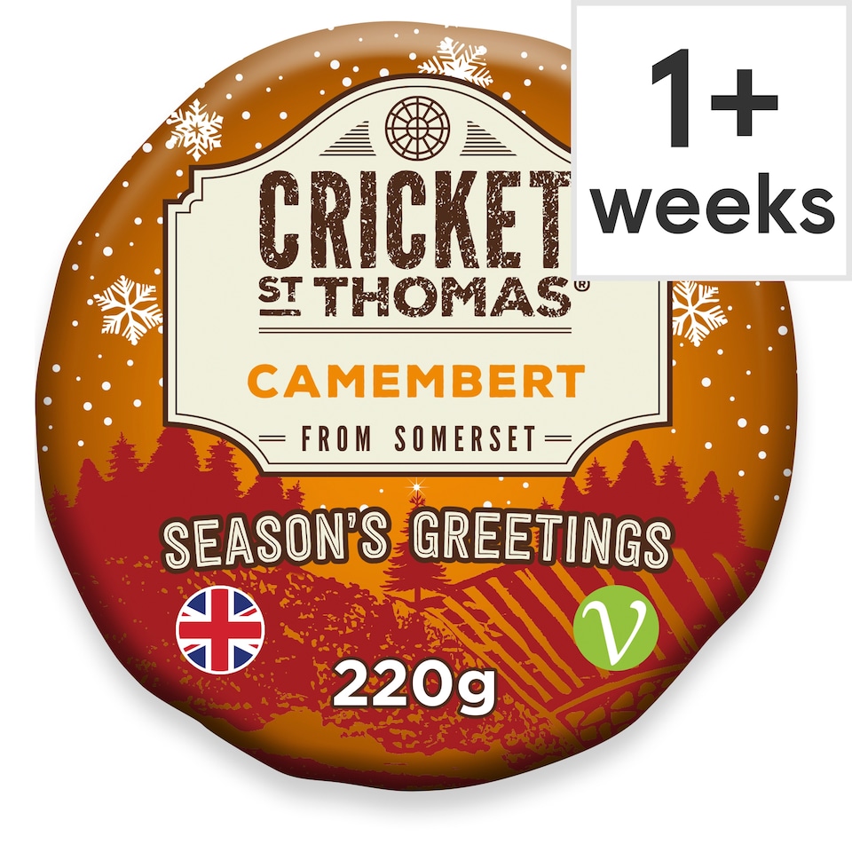 Cricket St Thomas British Camembert Cheese 220g