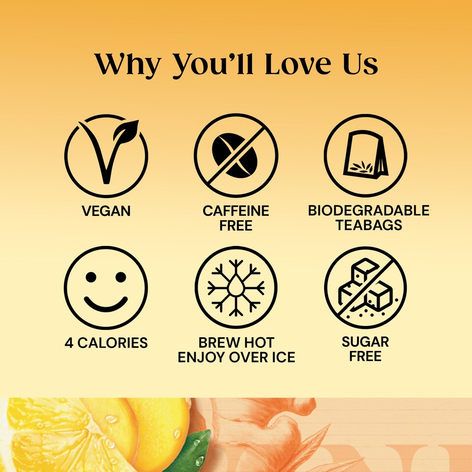 image 1 of Twinings Lemon & Ginger Tea 20 Pack 30g