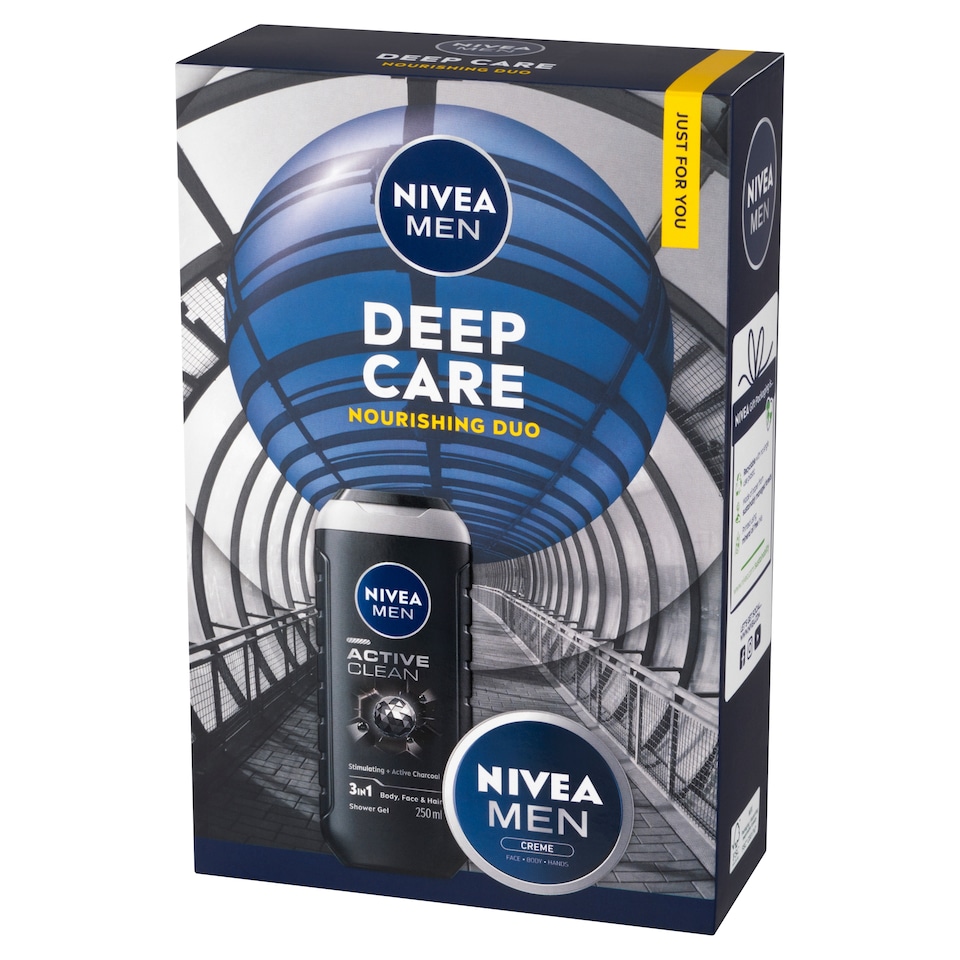 Obrázek 1 pro produkt Nivea Men Deep Care Nourishing Duo Dárková sada