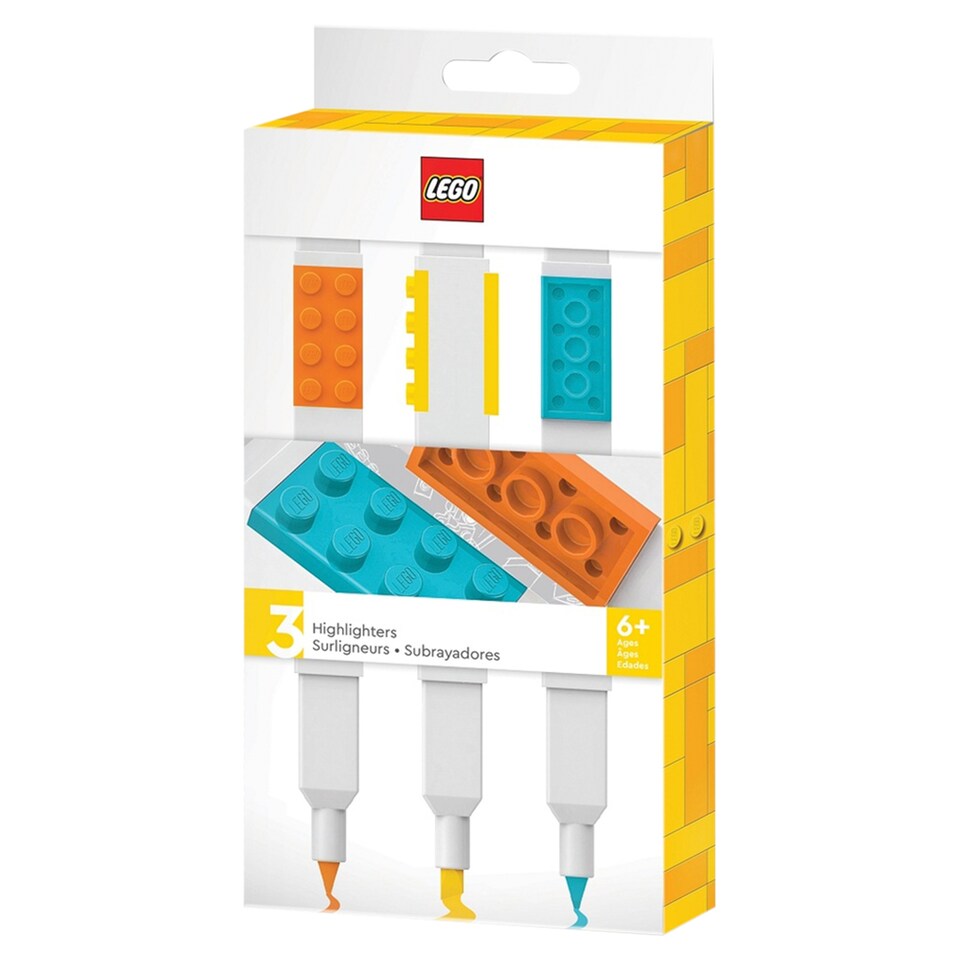 image 1 of Lego Highlighters 3 pcs