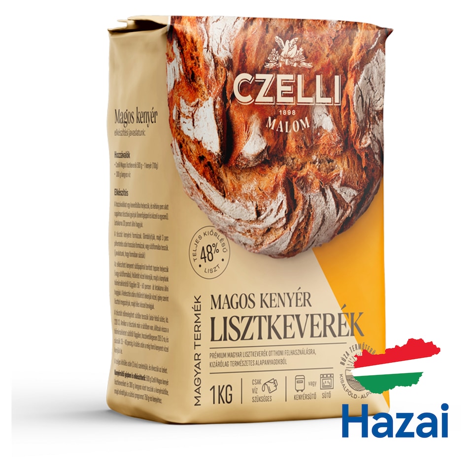 Czelli Malom Seed Bread Flour Mix 1 kg
