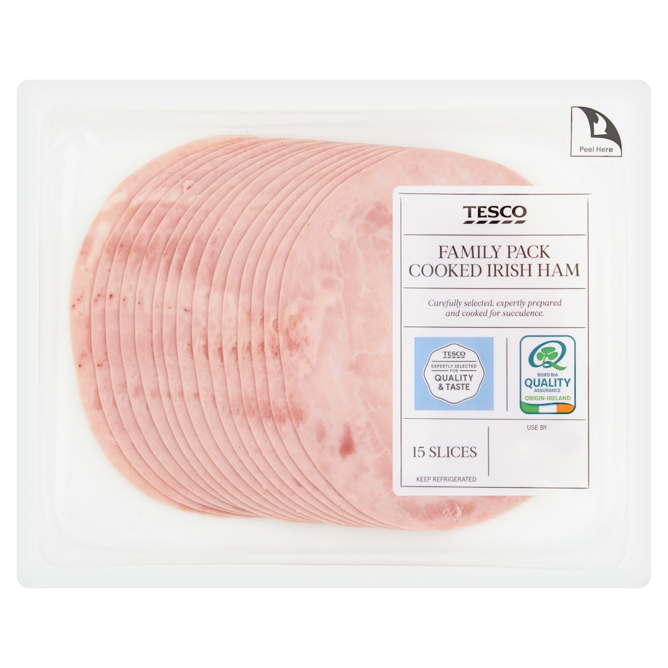 Tesco Family Pack Cooked Irish Ham 300g