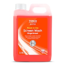 Tesco Gingerbread Screenwash 2.5L