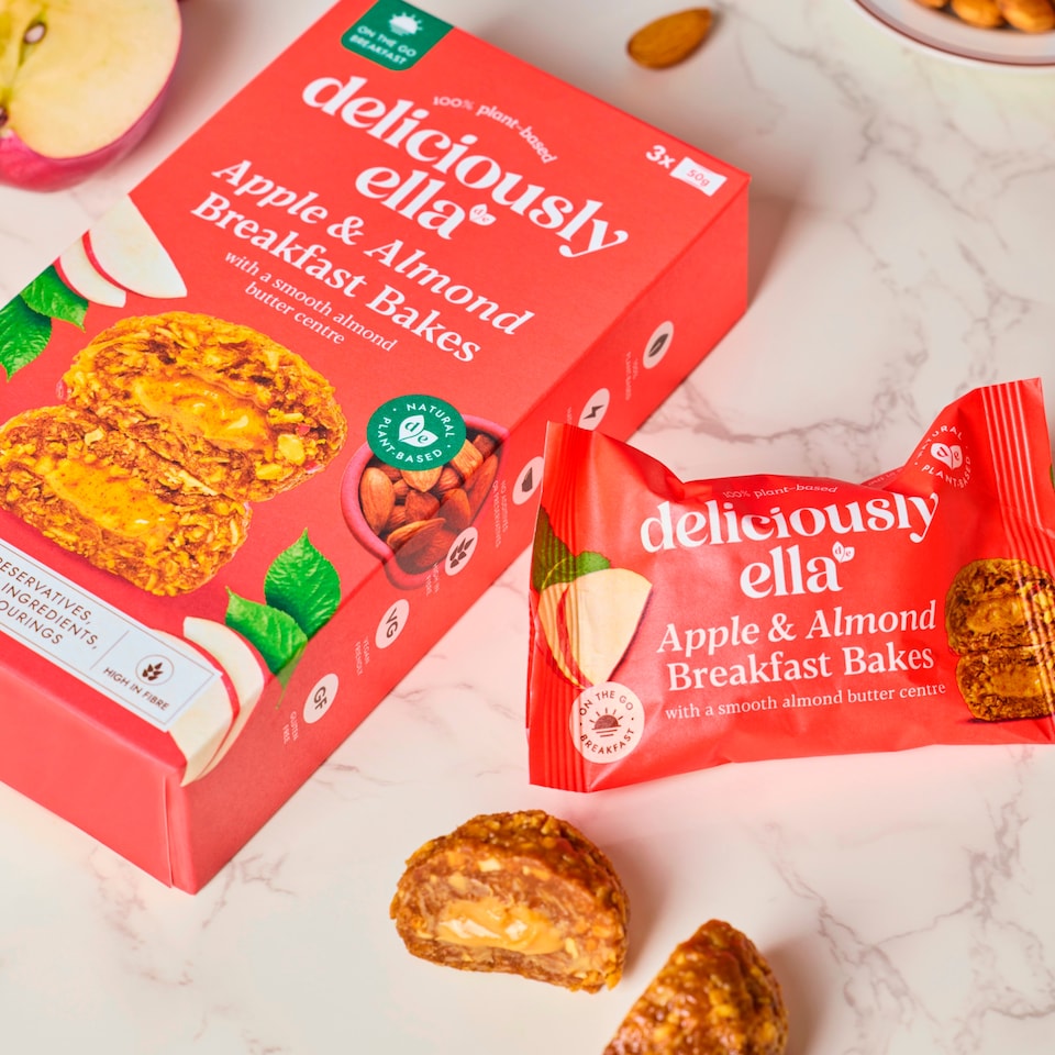 image 1 of Deliciously Ella Apple & Almond Breakfast Bakes 150g