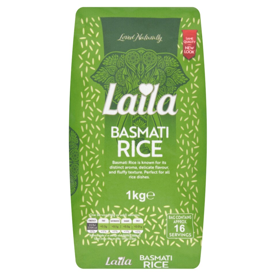 Laila Basmati Rice 1Kg