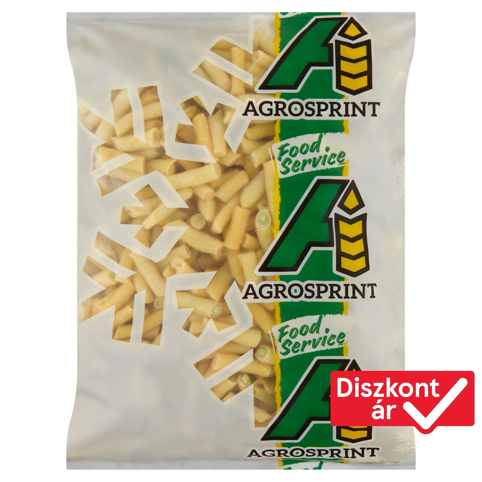 AgroSprint gyorsfagyasztott sárgahüvelyű vágott bab 1000 g