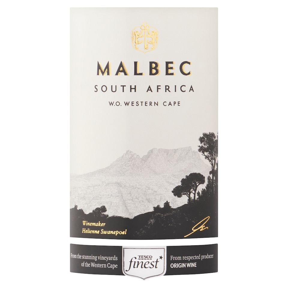 image 1 of Tesco Finest South African Malbec 75cl