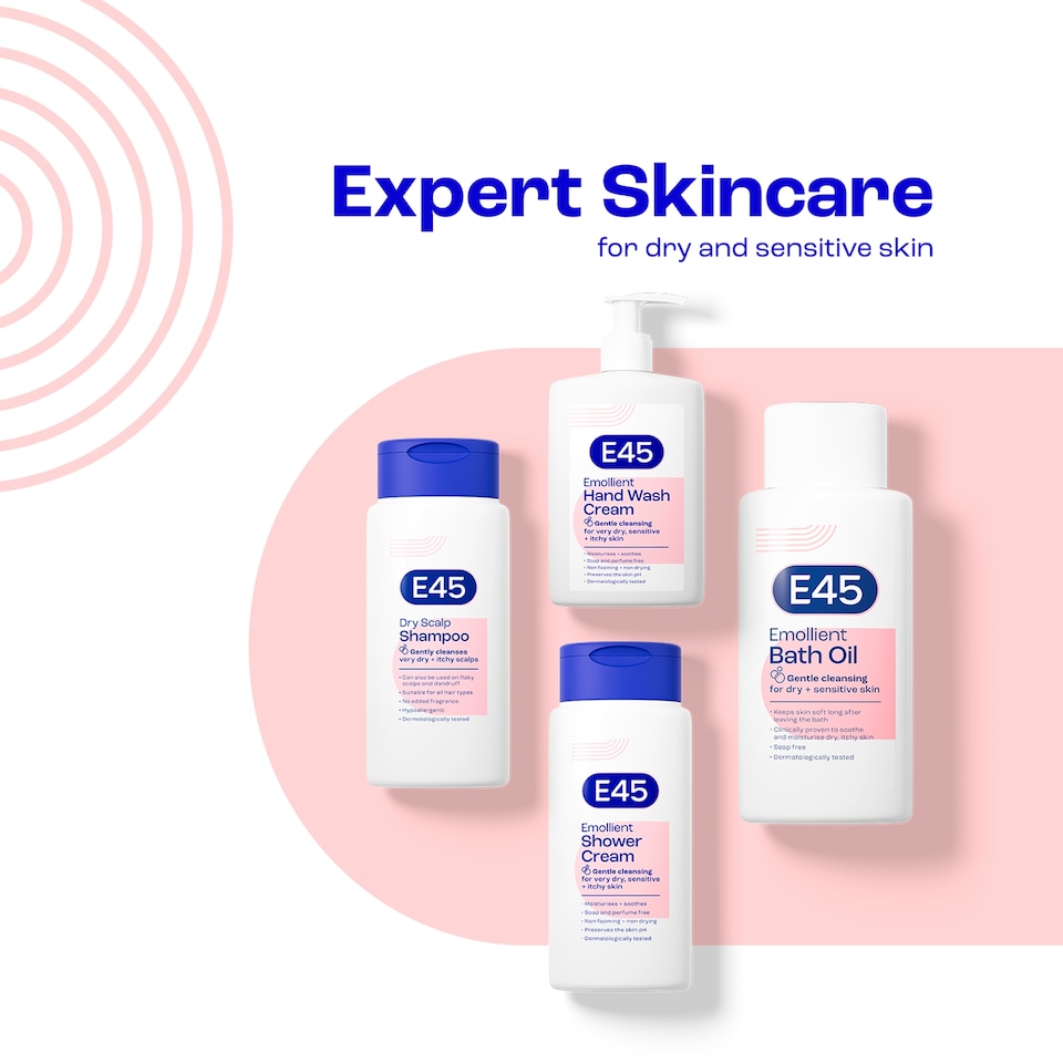 image 1 of E45 Emollient Bath Oil 500ml