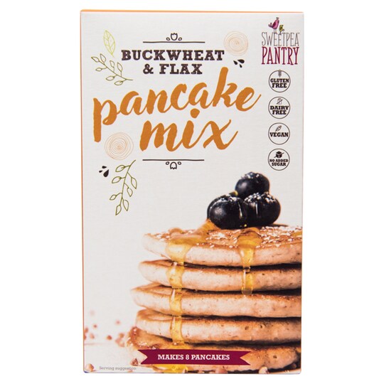 Sweetpea Pantry Buckwheat & Flax Pancake Mix 220G Tesco Groceries