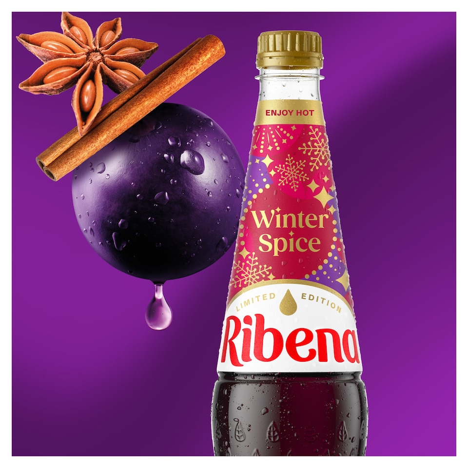 image 1 of Ribena No Added Sugar Squash - Winter Spice 850ml