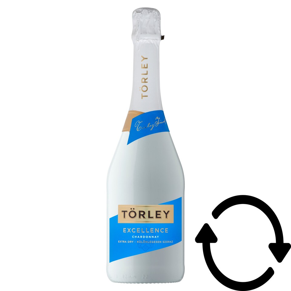 Törley Excellence Chardonnay különlegesen száraz, fehér pezsgő 12,5% 0,75 l