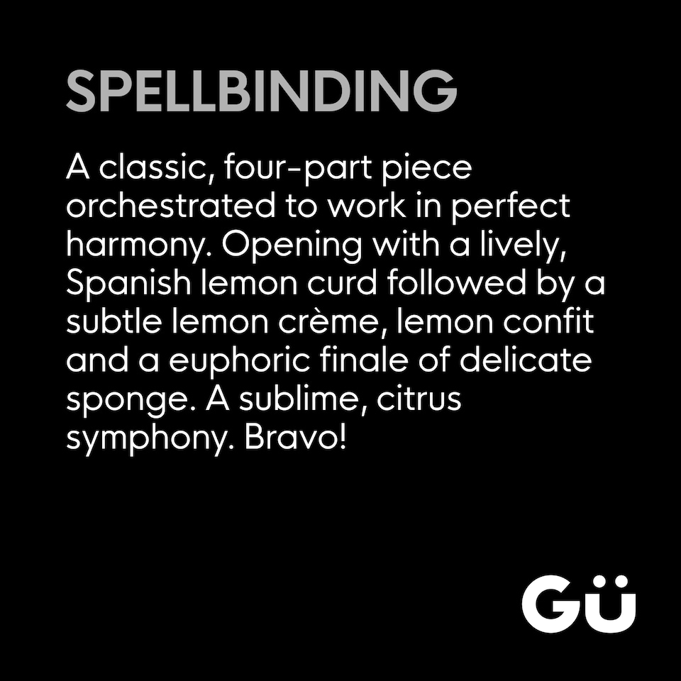image 1 of Gu Spanish Lemon Patisserie Sharing Dessert 435g
