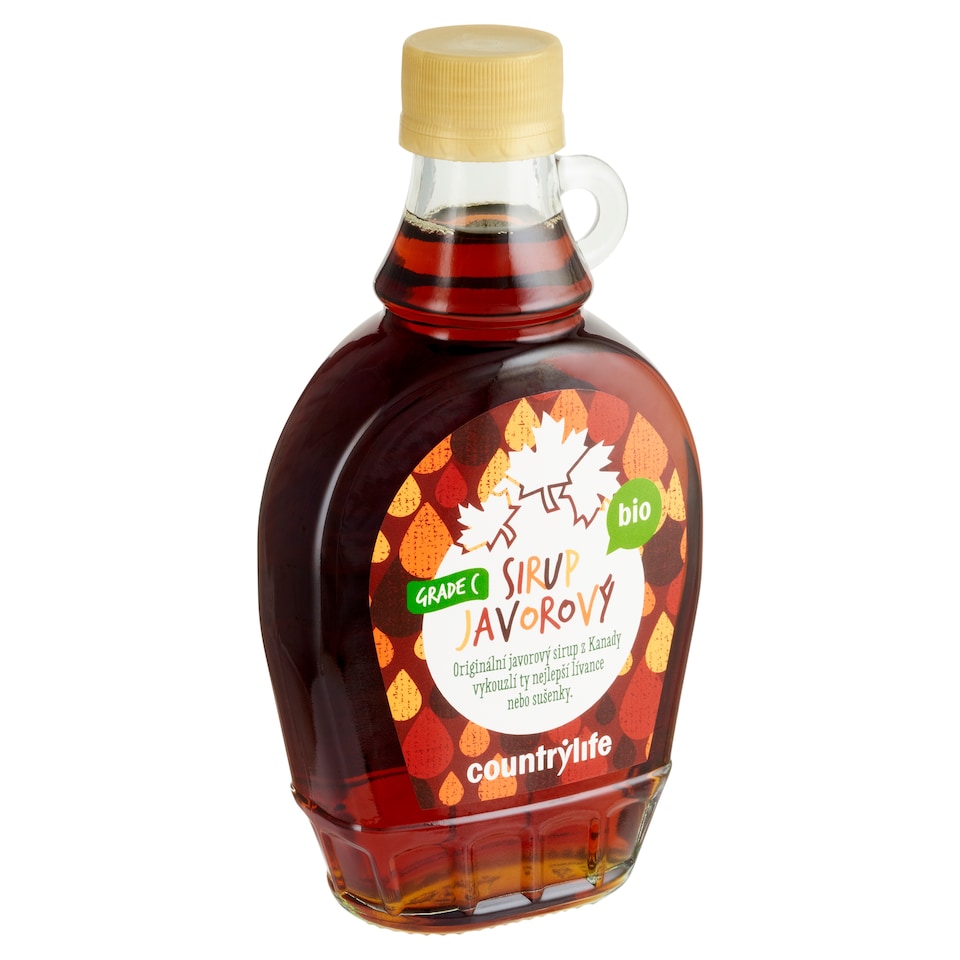 obrázok 1 z Country Life Sirup javorový 100% grade C bio 250 ml