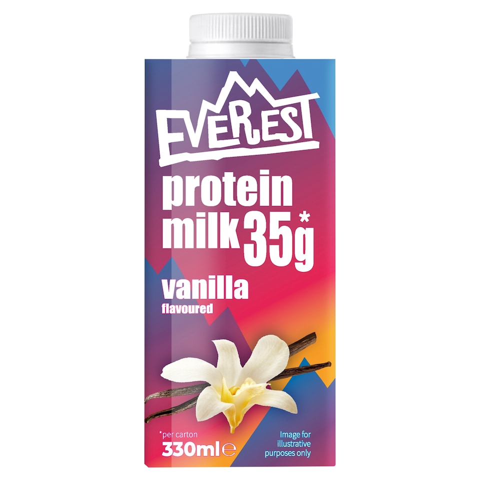 Everest 35g Protein Milk Vanilla Flavoured 330ml 