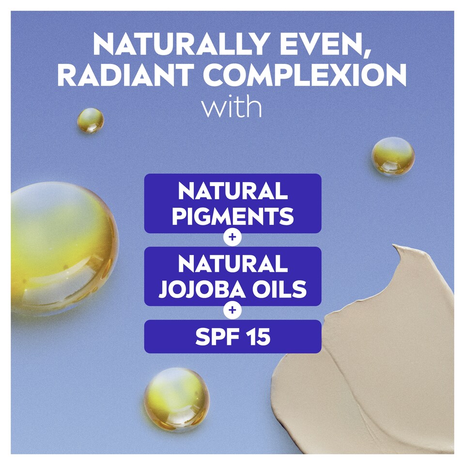 image 1 of NIVEA Tinted Day Cream Moisturiser Light Skin Tone SPF15 50ml