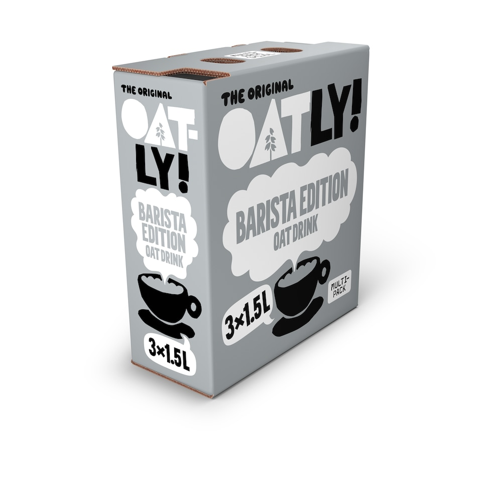 image 1 of Oatly Oat Drink Barista Edition 1.5L x3