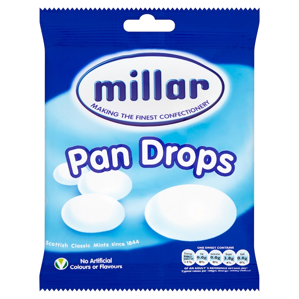 Millar Pan Drops 180G
